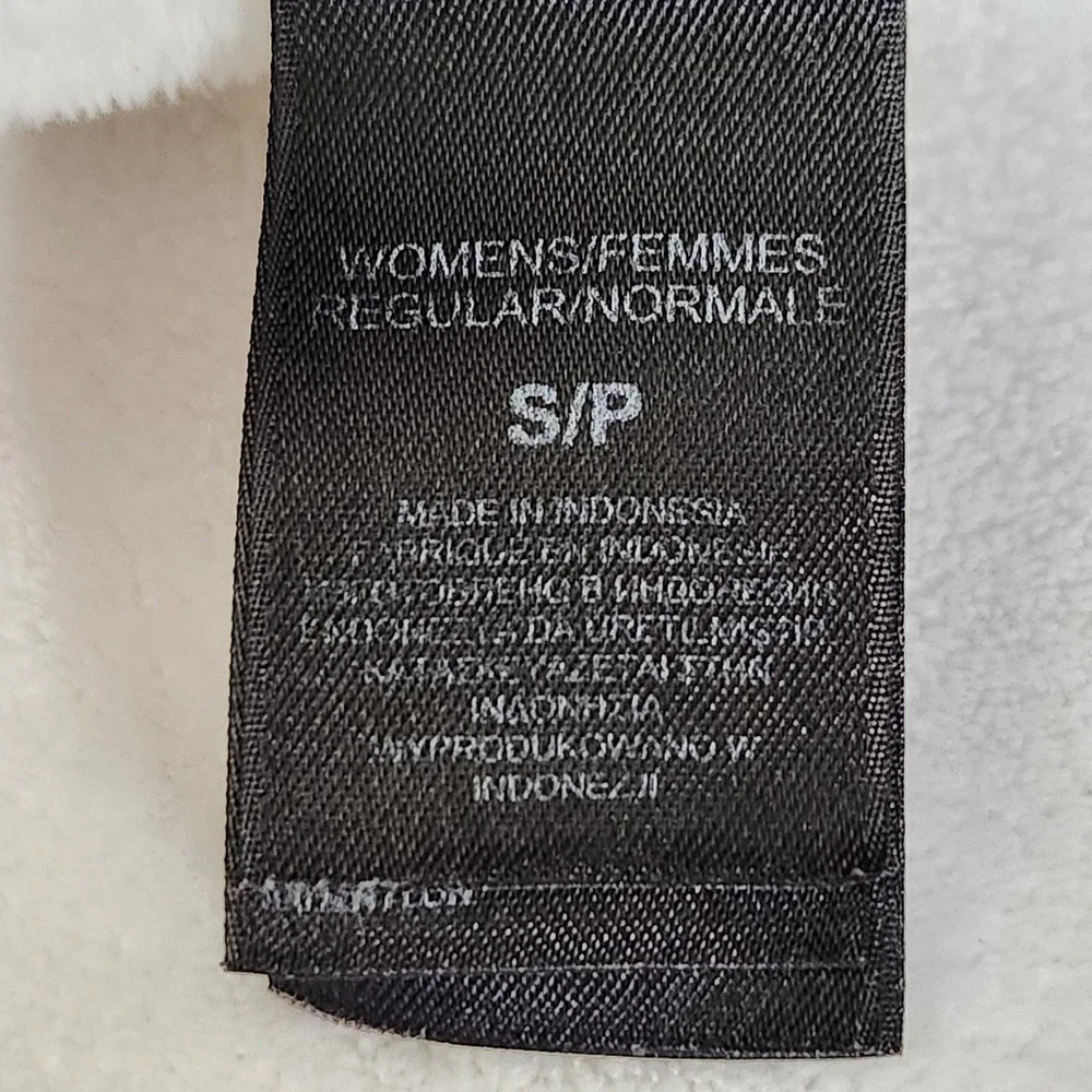 The North Face Apex Jacket Womens Small Cream Fleece Lined Softshell‎ Full Zip